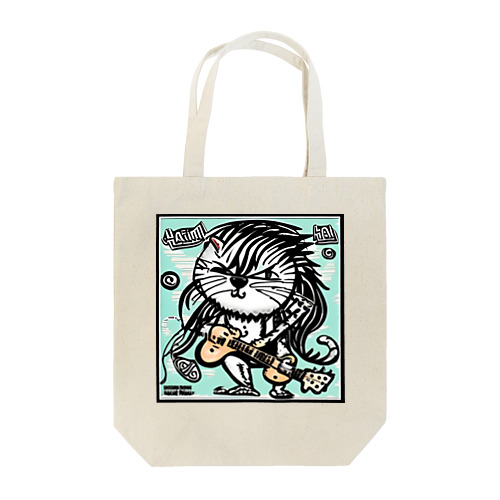 猫仙人のロックンロール🎶 Tote Bag