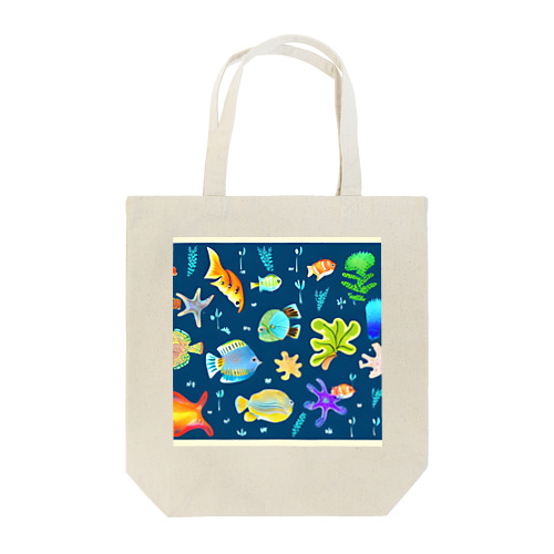 可愛い熱帯魚🐠 Tote Bag