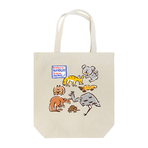 オーストラリアアニマル(500円募金) Tote Bag