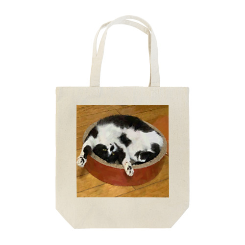バンザイする猫の福永 Tote Bag