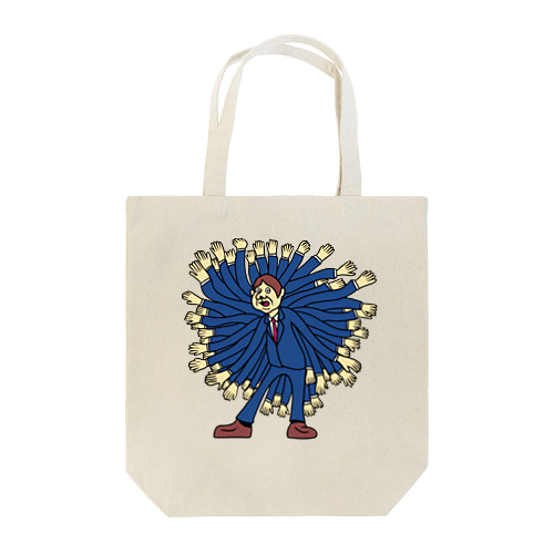 五十肩のサラリーマン Tote Bag