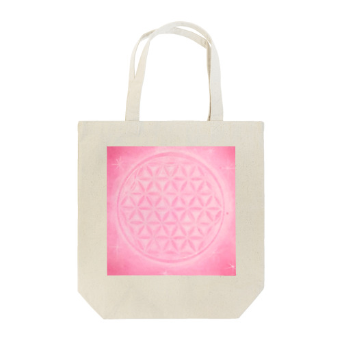 フラワーオブライフ Tote Bag