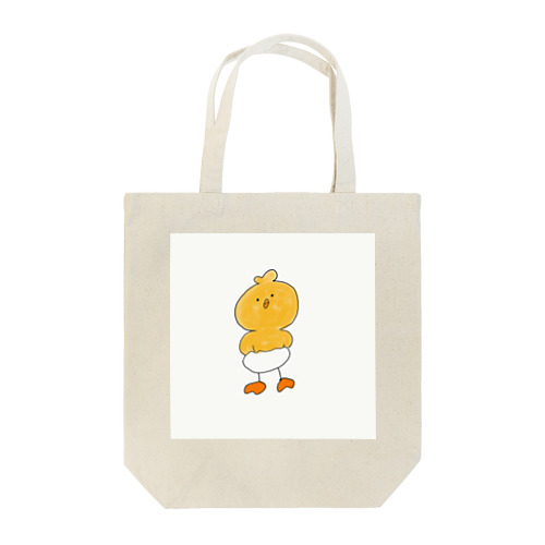 ちょっとイキってるヒヨコ Tote Bag