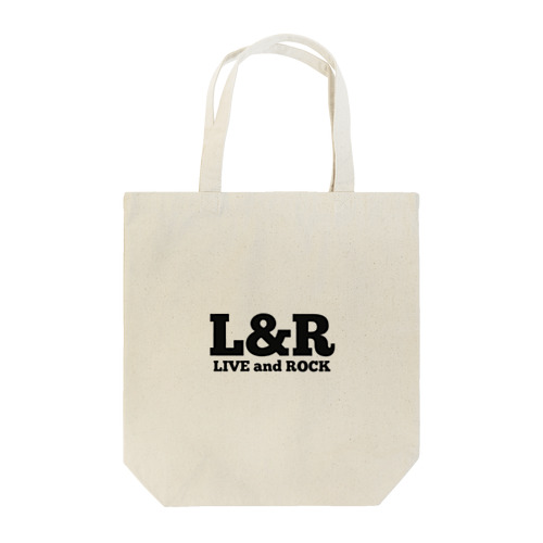 L&R  LIVE and ROCK トートバッグ
