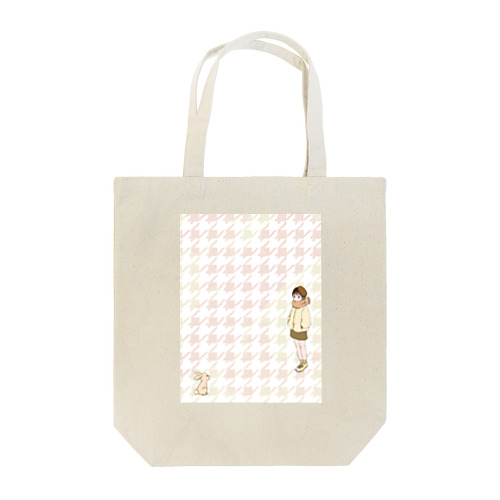 淡色千鳥 Tote Bag