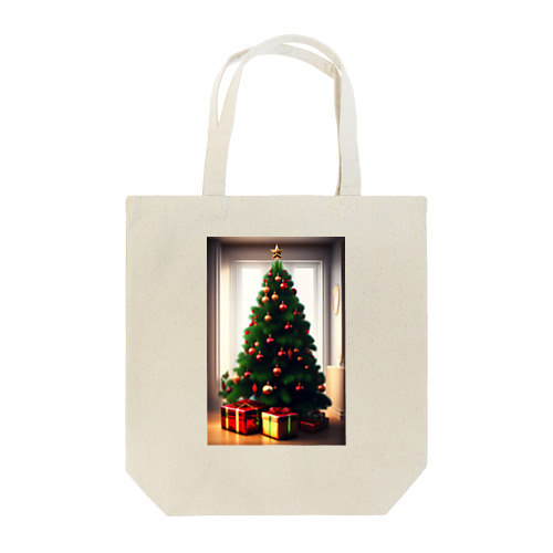 クリスマスギフトとツリー Tote Bag