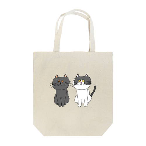 おしゃれにゃんず Tote Bag