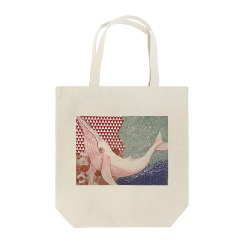 導き（赤くじら） Tote Bag