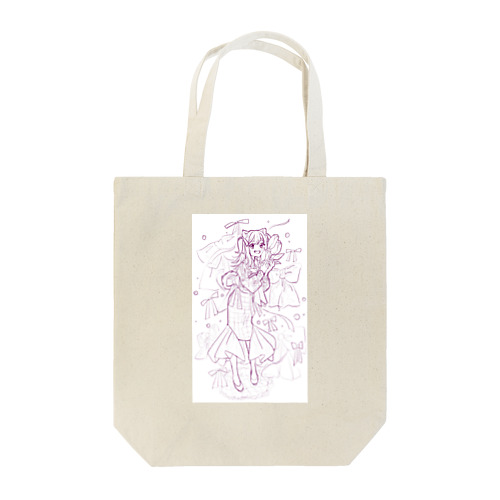 チューリップ犬科 Tote Bag