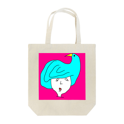 bird girl Tote Bag