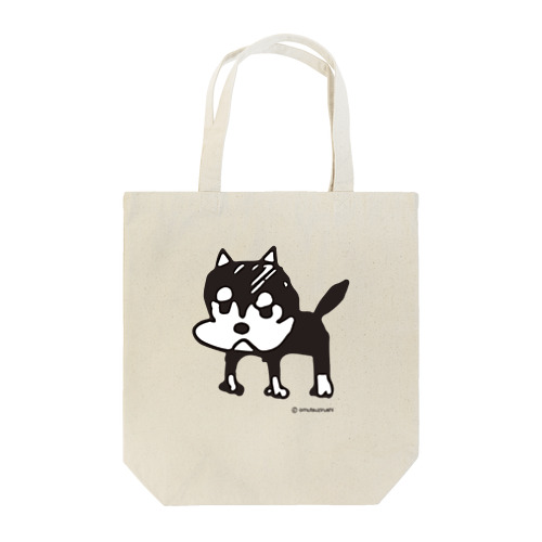 初老の黒柴ごんちゃん Tote Bag