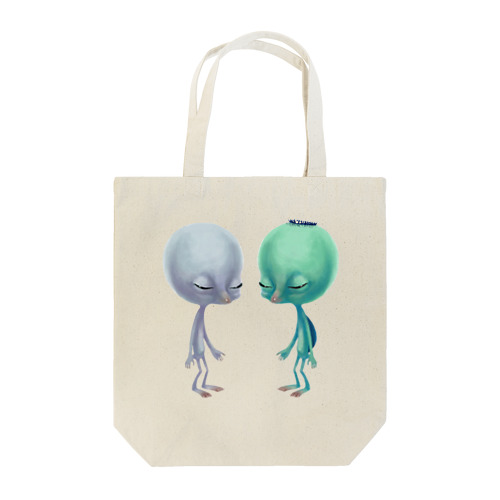 グレイとコップ Tote Bag