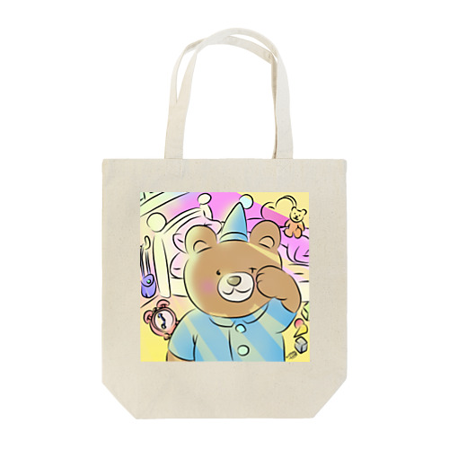 おはよう！くまさん（´(ｪ)｀） Tote Bag