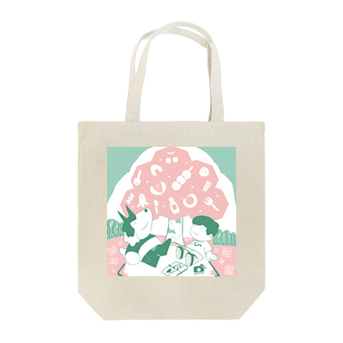 春休み Tote Bag