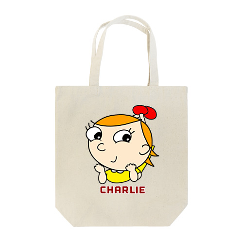 えーとねー、、　Charlie トートバッグ