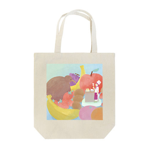 フルーツとパティシエ Tote Bag