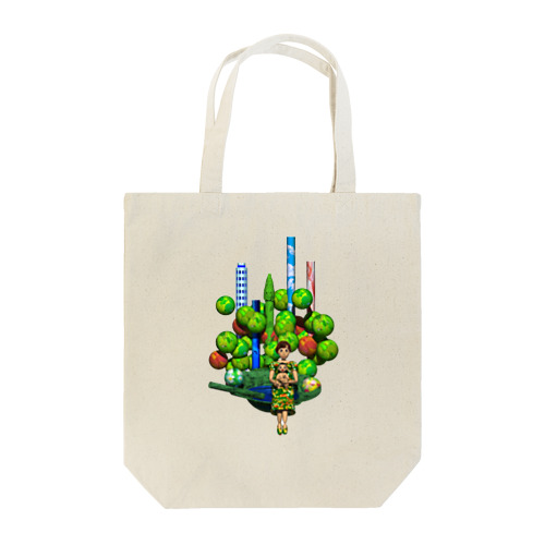 Mother,Nature,Son&Green  Tote Bag