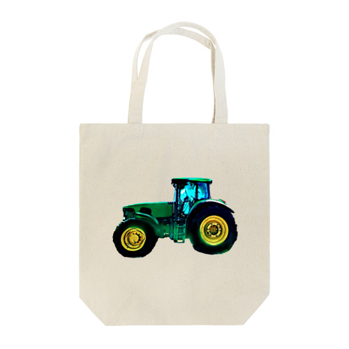 トラクター緑 Tote Bag