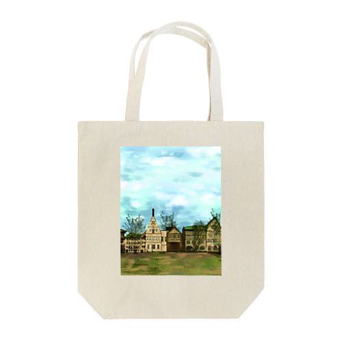 絵画のような街（暗色） Tote Bag