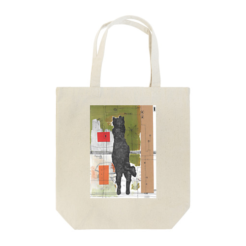 そと見る猫 Tote Bag