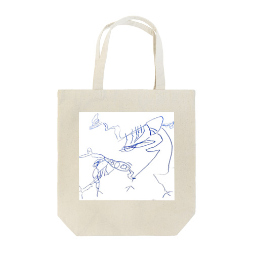 ヒクイドリとペンギンの骨 Tote Bag