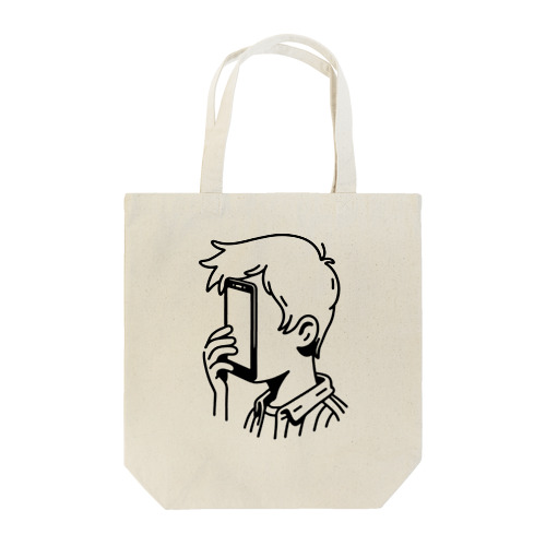 スマホしかみれない Tote Bag