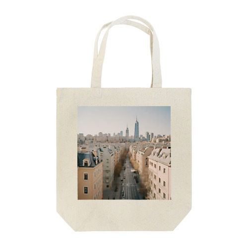 綺麗なビル街のアイテムグッズ Tote Bag