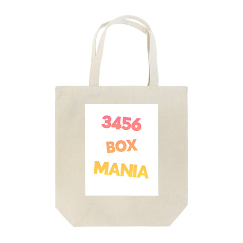 Maniac 3456Box トートバッグ