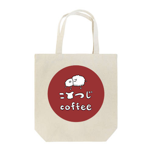 ロゴマーク（ラウンド）/こひつじcoffee Tote Bag