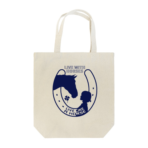 蹄鉄とナチュラル・ホースマンシップ Tote Bag