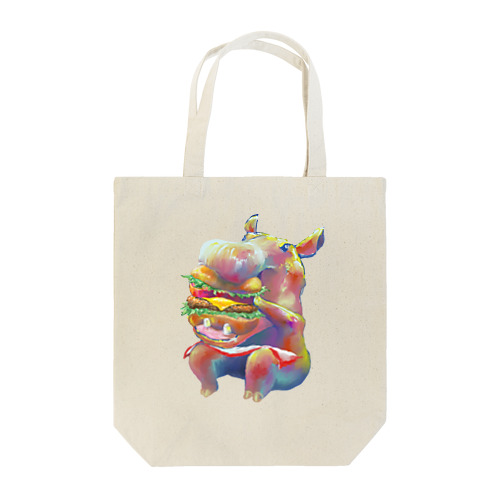 ひとくちカバ Tote Bag