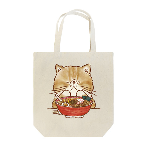 猫とラーメン Tote Bag