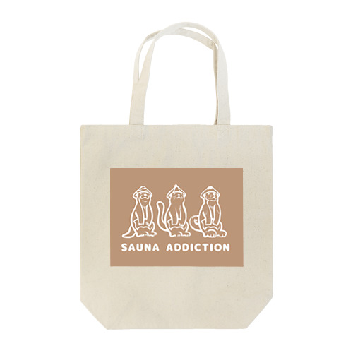 サウナ中毒 SAUNA ADDICTION  Tote Bag