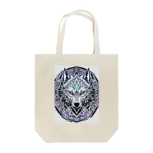 月光の守護者、狼の紋章 Tote Bag