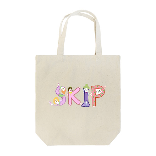 イニシャルズ⭐︎SKIP(スキップ) Tote Bag