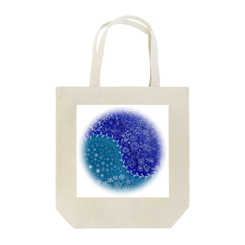 BLUE FLOWER Tote Bag