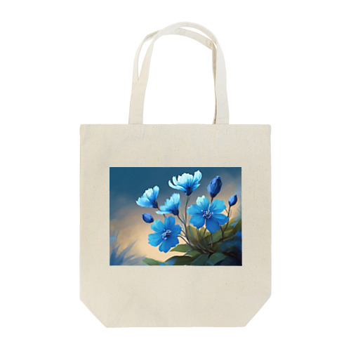 青い花 Tote Bag