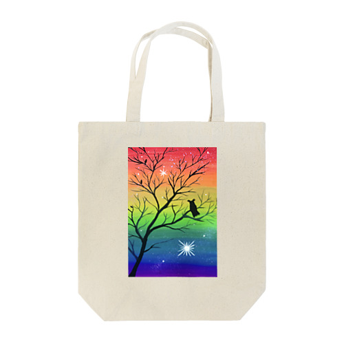 虹色 Tote Bag