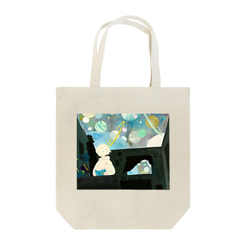 星と雨 Tote Bag