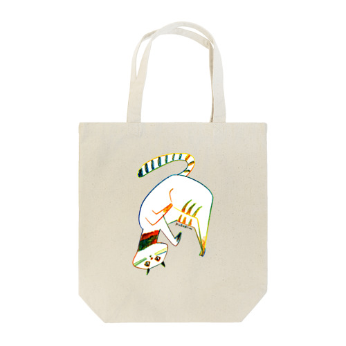 ストレッチ猫 Tote Bag