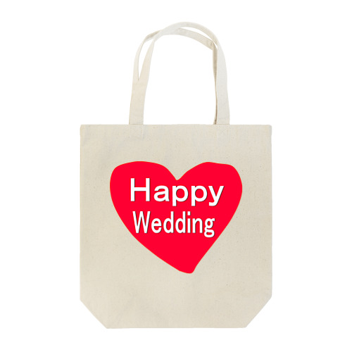Happy Wedding Tote Bag