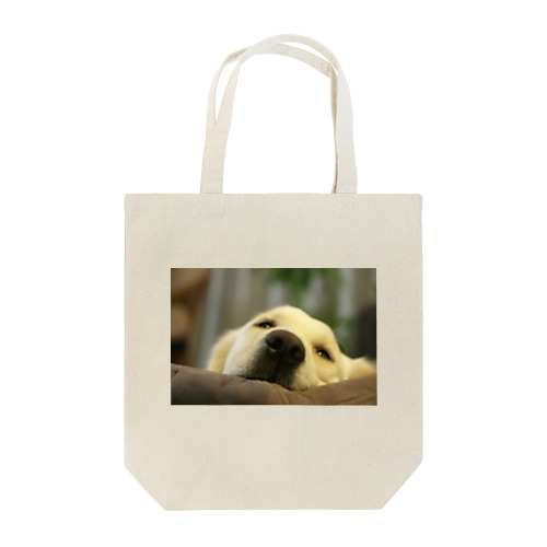 うっとりとした犬 Tote Bag
