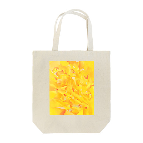 Yellow wave Tote Bag