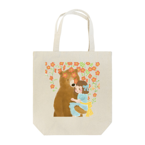 熊と女の子 Tote Bag