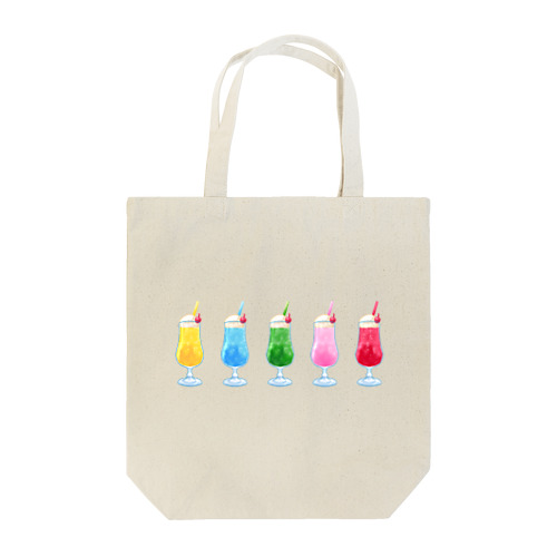 カラフルクリームソーダ Tote Bag