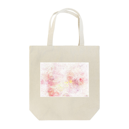 シャボン玉アート　ピンク系 Tote Bag