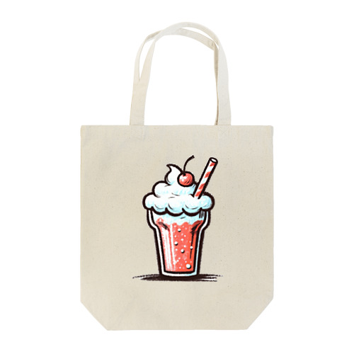 ソーダフロート（苺）_240222 Tote Bag