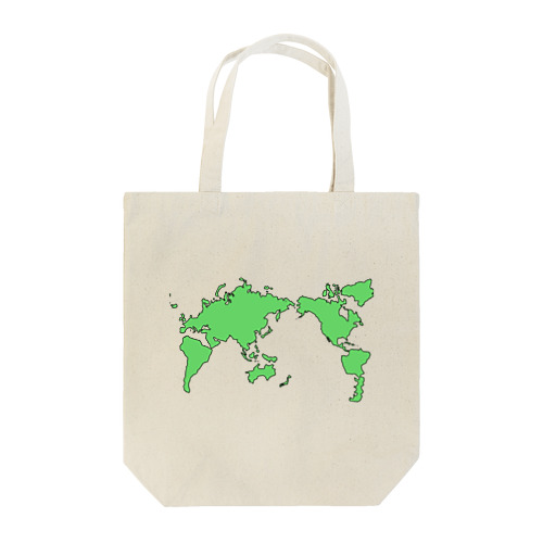 まちがいさがし世界地図　Honda-ke Tote Bag