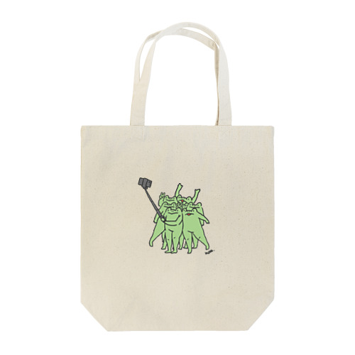 自撮りたかしズ Tote Bag