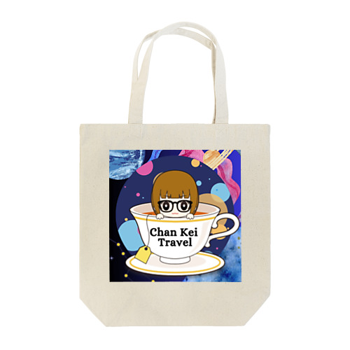 【Chan Kei Travel】環島挑戦記念トートバック（Tカップ） Tote Bag